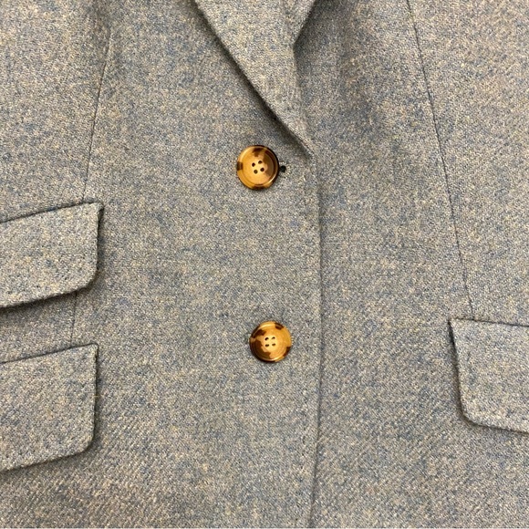 Talbots Women's Blue Blazer - Picture 4 of 6